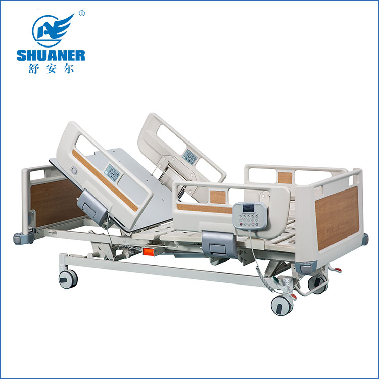 Five-Function Electric Hospital Bed na may ABS Side rails(CPR)