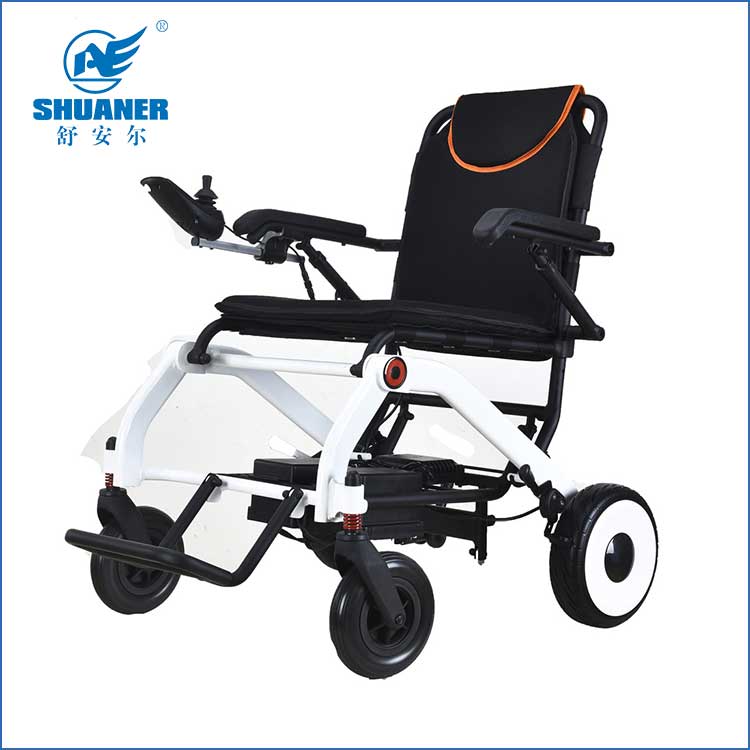 Folding Portable Automatic Electric Motors Magaang Wheelchair